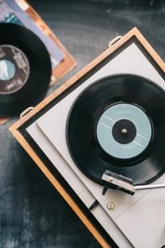 Record player Stock Photos