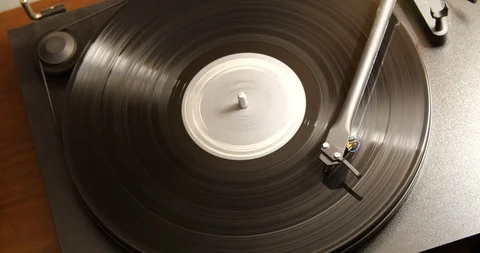 Record player slow shutter speed 1 Vídeos de archivo 104110807