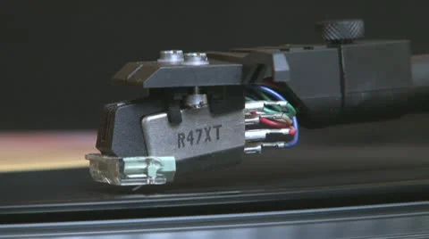 Record Player Turntable Stock Footage 10592665