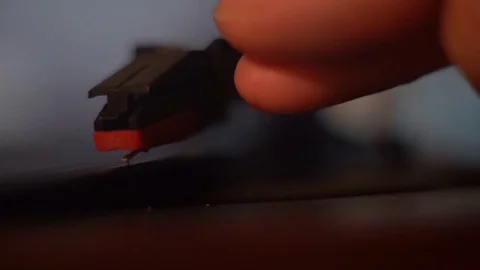 Record Player, Vintage Macro Shot Stock Footage 72401042