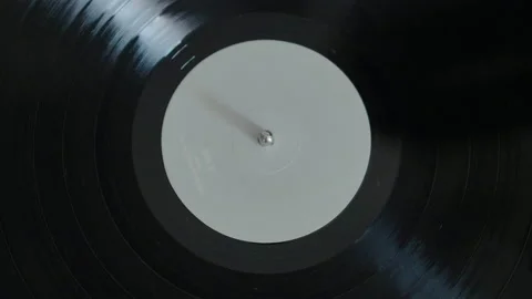 Record Spinning closeup Stock Footage 169063920
