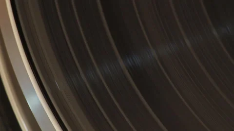 Record Spinning Top View Stock Footage 61442211