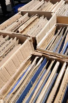 Record Stall Stock Photos