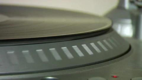 Record Starting Then Stopping Close Up Stock Footage 144425273