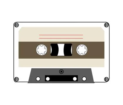 Record tape 스톡 일러스트