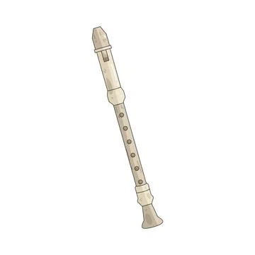 Recorder illustration Illustrazione stock