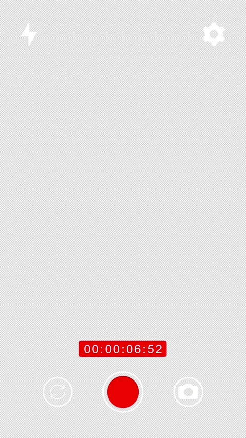 Recorder screen vertical with alpha channel. Smartphone view camera Video stock 311645494