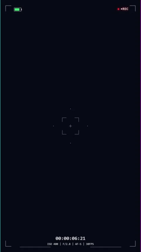 Recorder screen vertical animation interface Stock Footage 336648907