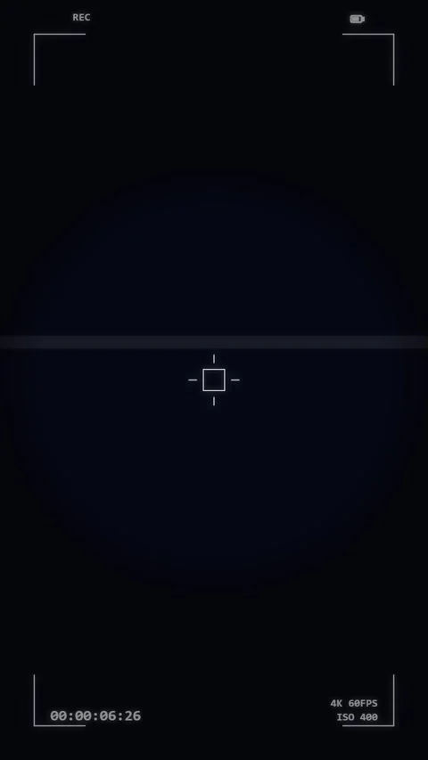 Recorder screen vertical overlay interface Stock Footage 336648873