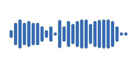 Recording of audio message template. UI element of audio record for smartphones Stock Illustration