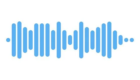 Recording of audio message template. UI element of audio record for smartphones Stock Illustration