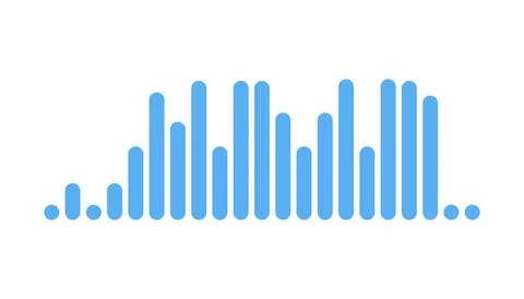 Recording of audio message template. UI element of audio record for smartphones Stock Illustration