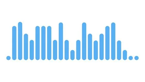 Recording of audio message template. UI element of audio record for smartphones Stock Illustration