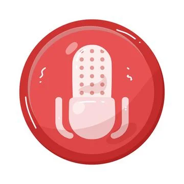 Recording button Stock Illustration