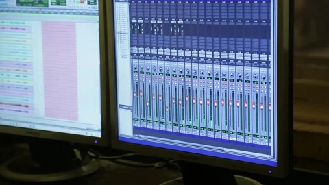 Recording computer screen 2 Stock Footage 310028191