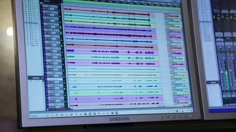 Recording computer screen 4 Stock Footage 310028274