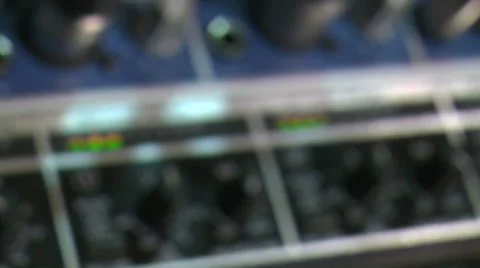 Recording Equipment in work Stock-Footage 38746449