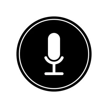 Recording icon vector 스톡 일러스트