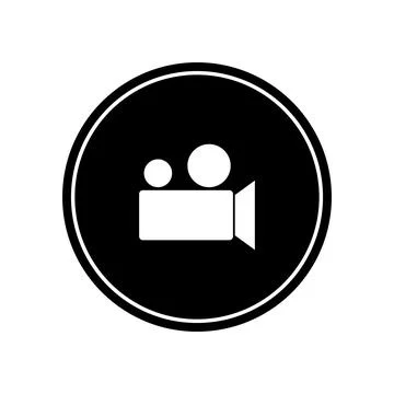 Recording icon vector Stock Illustration