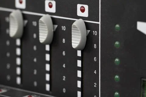 Recording Mixer Stock Photos