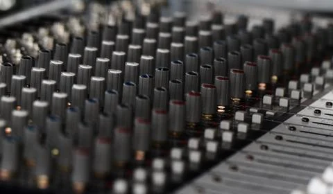 Recording Mixer Stock Photos