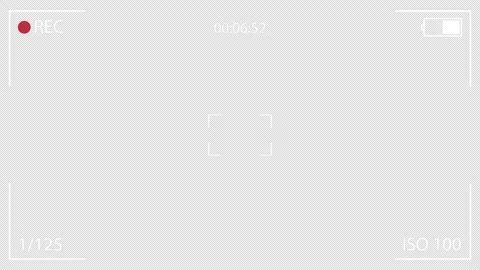 Recording screen interface overlay with alpha channel Stock Footage 313885746