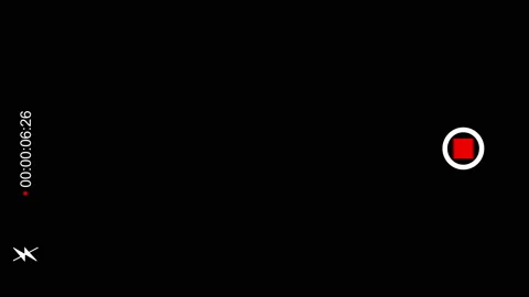 Recording screen overlay with alpha channel. Stock Footage 238990225