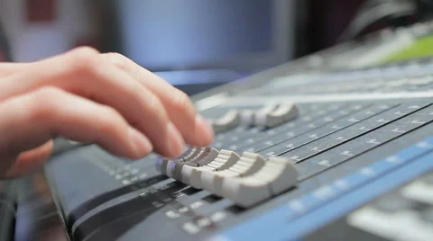 Recording session in sound studio Video stock 5903086