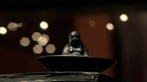 Recording studio Buddha Console Zoom 库存影片 10744084