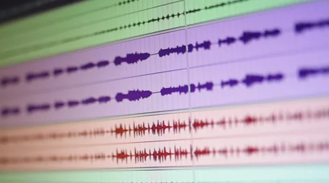 Recording Studio - in the Control Room Stock Footage 65312469