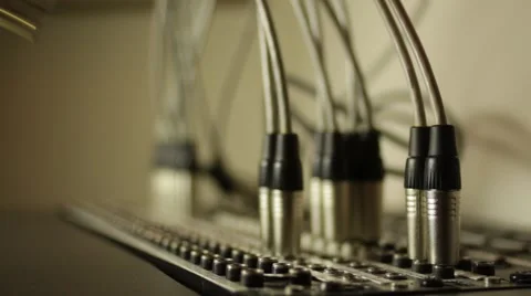 Recording Studio - in the Control Room Stock Footage 65314974