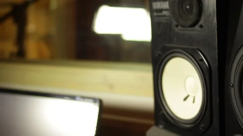 Recording Studio - in the Control Room Stock Footage 65315417