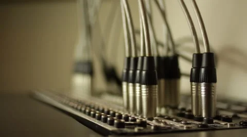 Recording Studio - in the Control Room Stock Footage 65315439