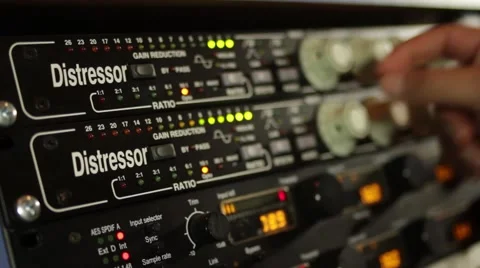 Recording Studio - in the Control Room Stock Footage 65315718