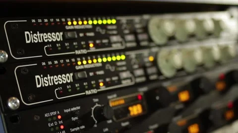 Recording Studio - in the Control Room Stock Footage 65315764