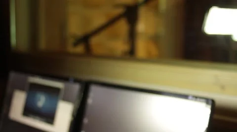Recording Studio - in the Control Room Stock Footage 65315867