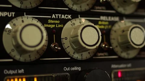 Recording Studio - in the Control Room Stock Footage 65315935