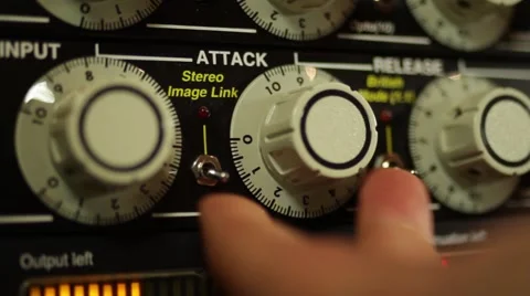 Recording Studio - in the Control Room Stock Footage 65316104