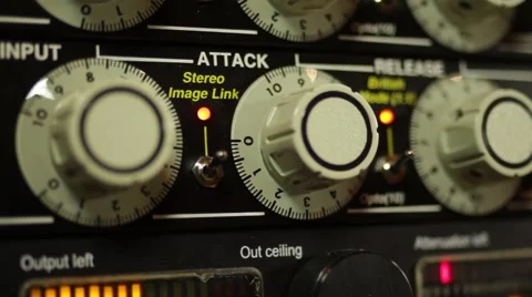 Recording Studio - in the Control Room Stock Footage 65316122