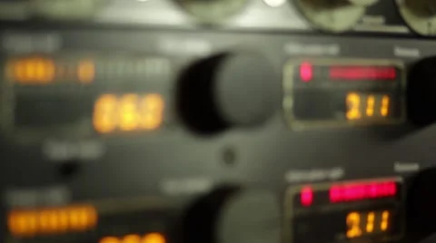 Recording Studio - in the Control Room Stock Footage 65316577