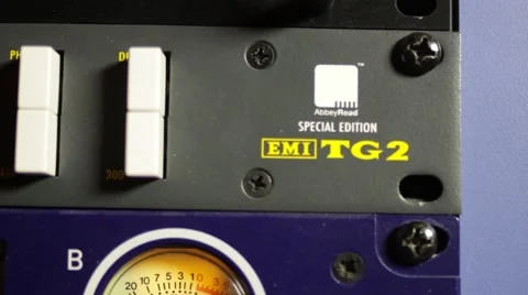 Recording Studio - in the Control Room - Gear Stock Footage 65317468