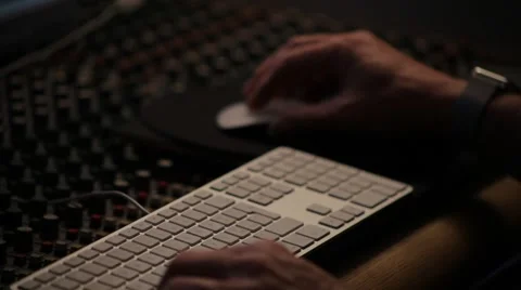 Recording studio Stock Footage 63008975