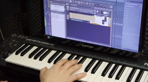 Recording Studio Stock Footage 64274715