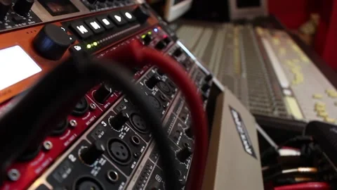 Recording studio Stock Footage 142579612