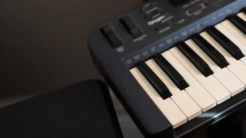 Recording Studio Keyboard Stock-Footage 112276307