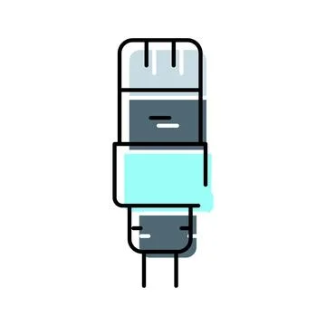 Recording studio microphone with audio technology concept illustration Stock Illustration