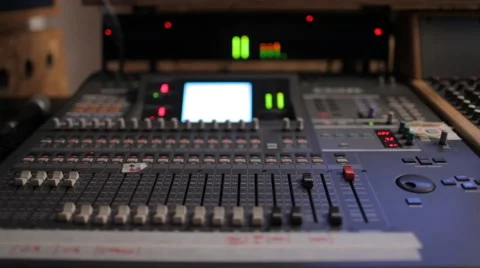 Recording studio, Mixer Видео 63008434
