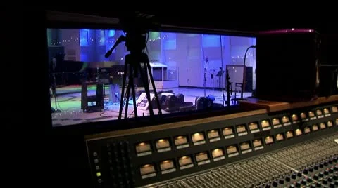 Recording Studio  Neve01 Stock Footage 10743562