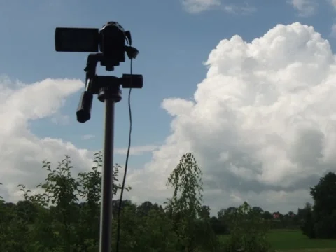 Recording A Time Lapse Video In Bavaria Germany - July 4, 2013 Stock Footage 340159137