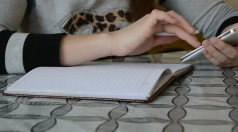 Recording using the phone Stock Footage 62880503